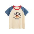 Camisetas dos desenhos animados da menina 2025 crianças 100% algodão roupas bonitos cão gato elefante crianças meninas manga curta casual esporte topo t