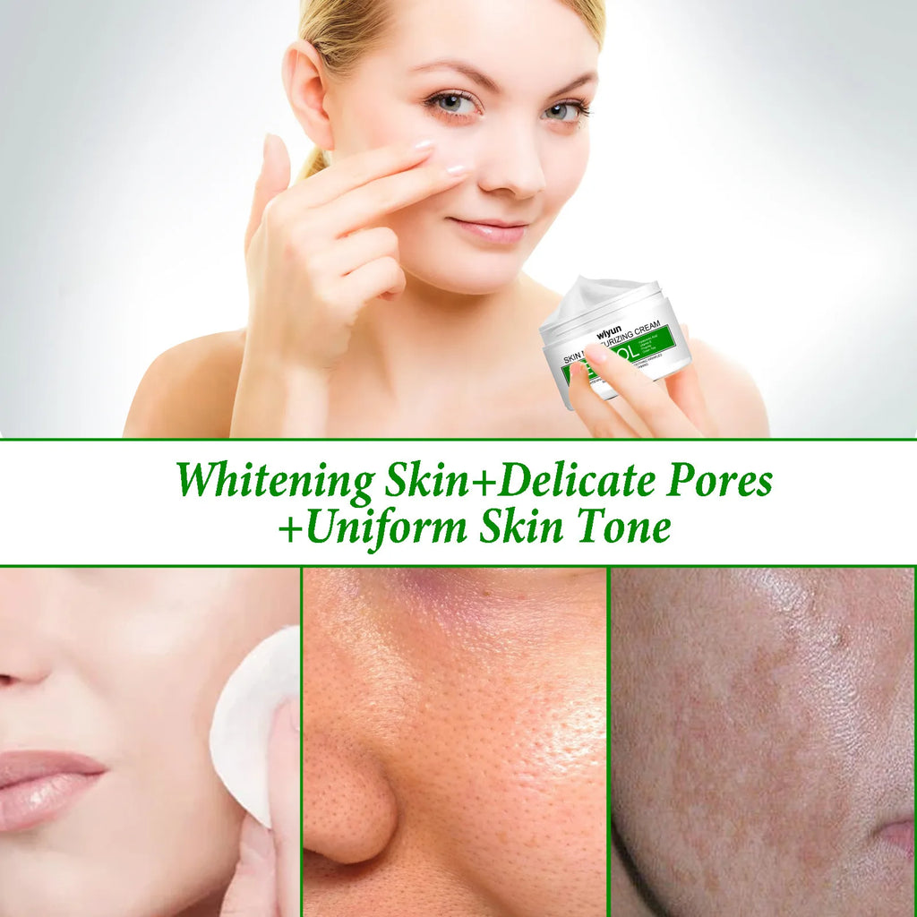 Retinol hidratante creme facial, iluminar, melanina, maçante Poro, encolhendo, hidratante, suave, escuro S-Pot removedor, loção