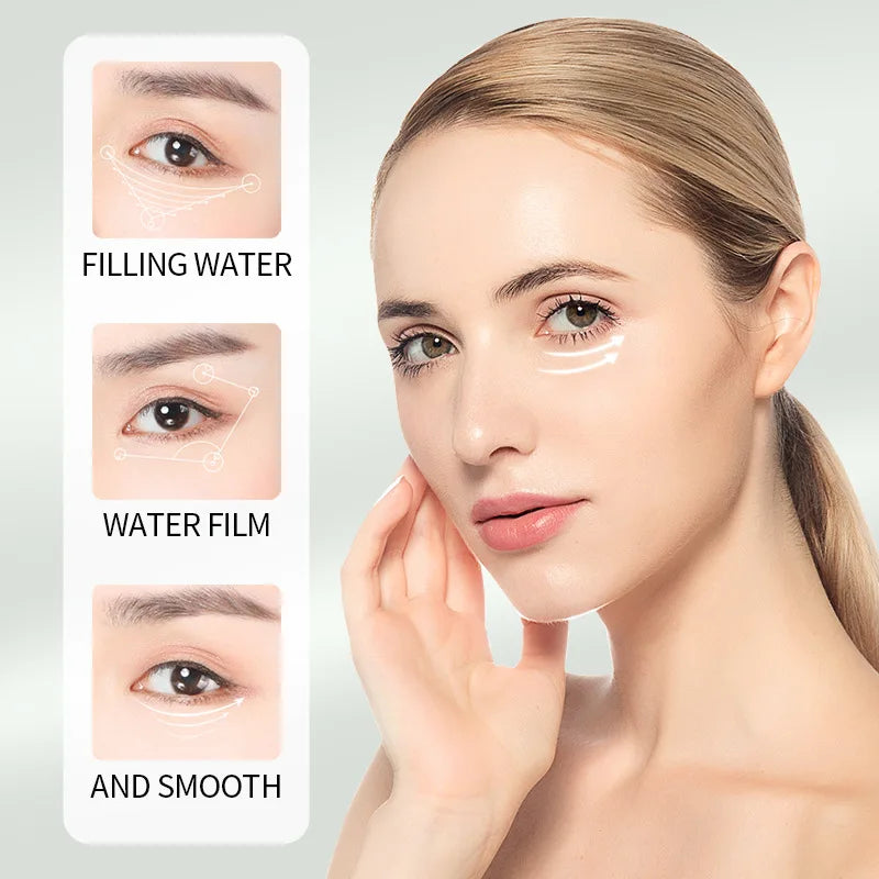 60 pçs/caixa aloe vera colágeno máscara de olho anti círculos escuros remover sacos de olhos hialurônico hidratante endurecimento remendos de olho cuidados com a pele