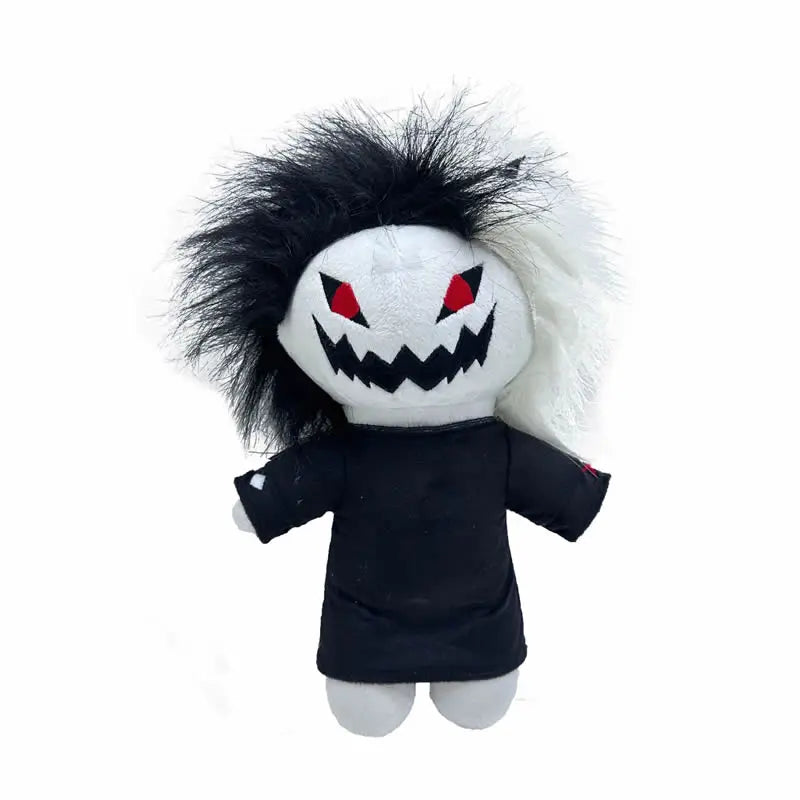 27cm rússia zxc gato boneca de pelúcia macio dos desenhos animados anime plushie brinquedo kawaii preto cosplay prop bonecas para crianças aniversário gif
