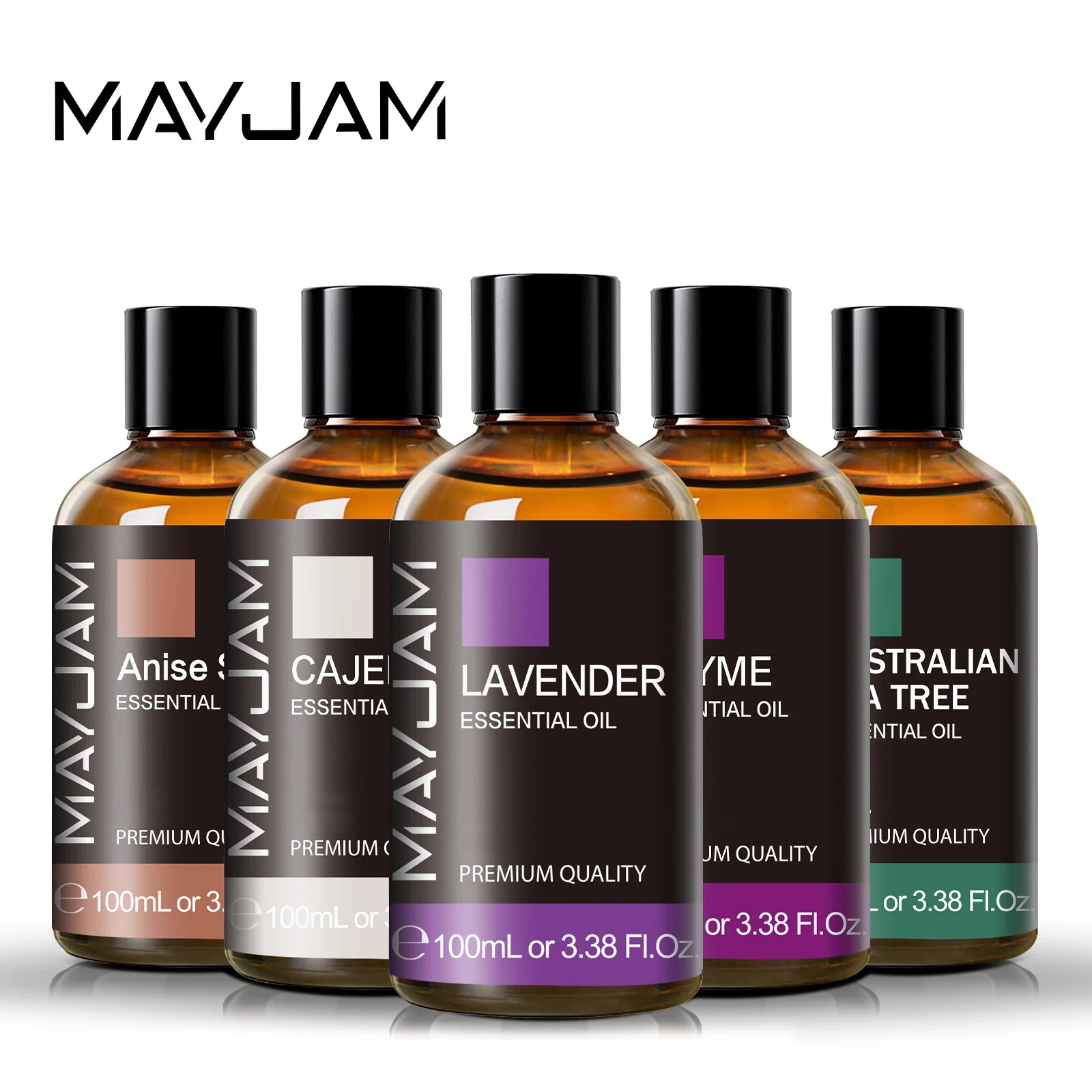Mayjam 100ml óleo essencial aromático premium para umidificadores difusor queimador diy sabonetes vela transporte rápido 1 peça