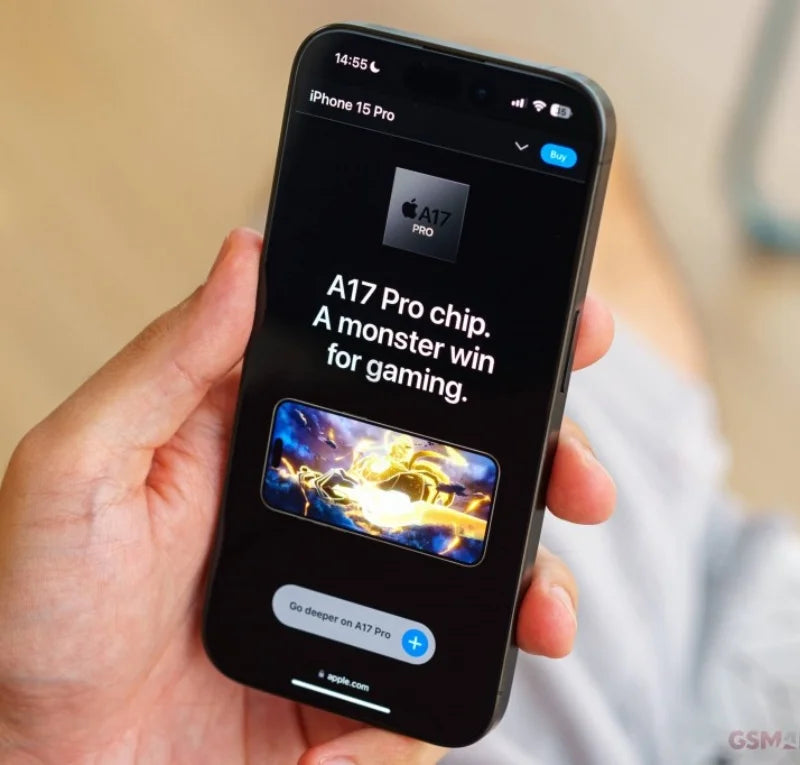 Original iPhone 15 Pro 15Pro 128GB/256GB/512GB/1TB ROM 8GB RAM Sim Grátis 5G Pacote Oficial de Celular