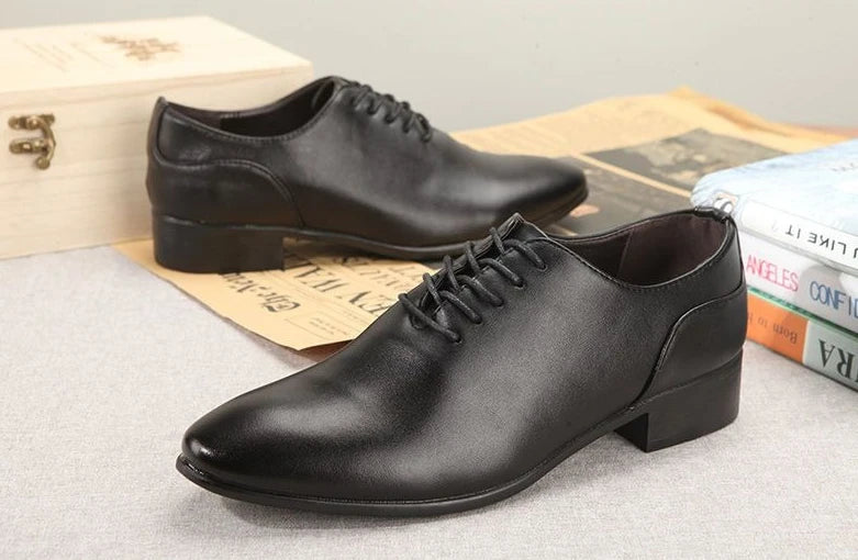 Branco apontou toe macio rendas até sapatos formais masculinos cavalheiro escritório novo 39 calçado barato liquidação baixo preço sapato social masculino