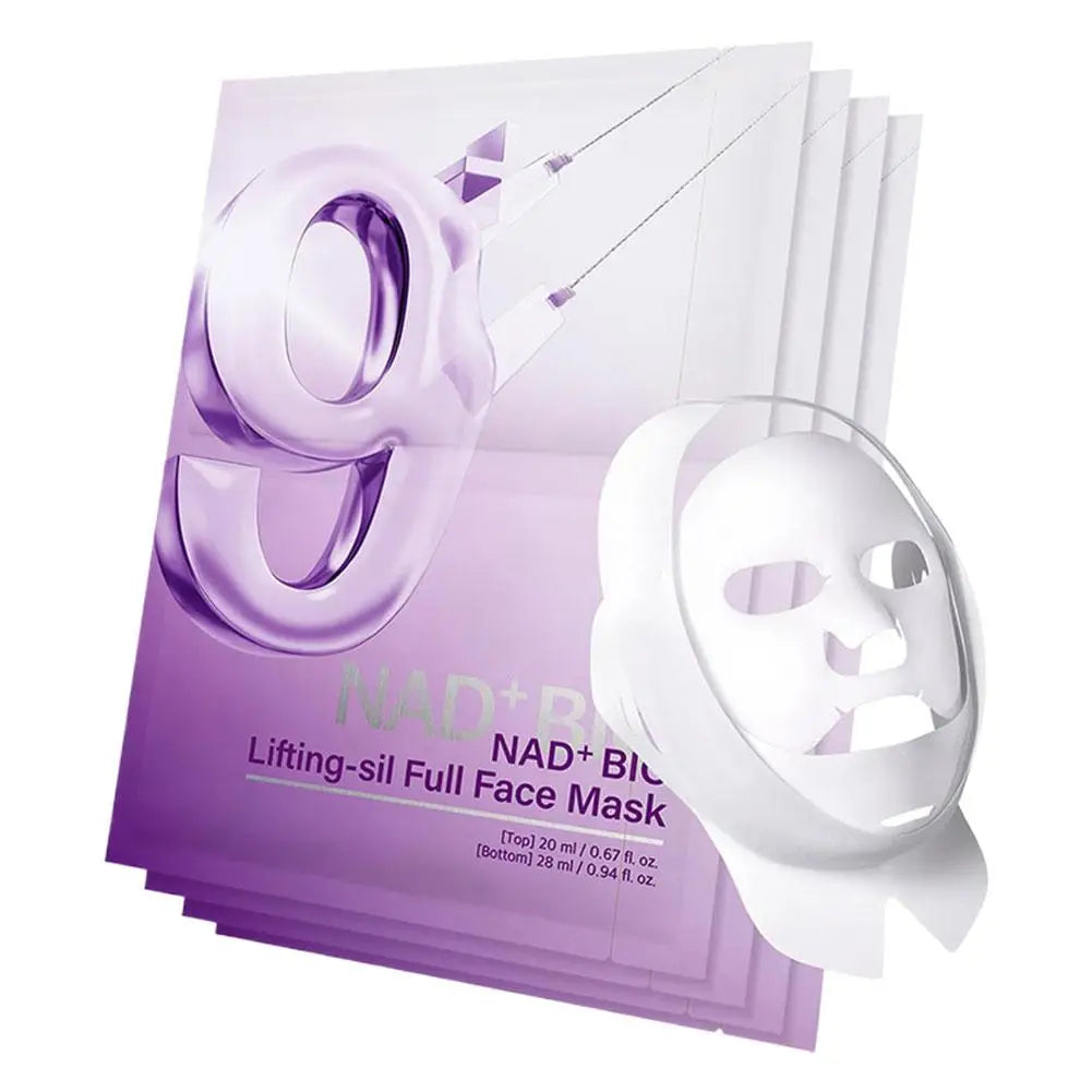 Numbuzin NO.9 NAD + BIO Máscara de levantamento Essência Reparação profunda Revitalizante Iluminador Suavizante da pele Criar pele radiante hidratada