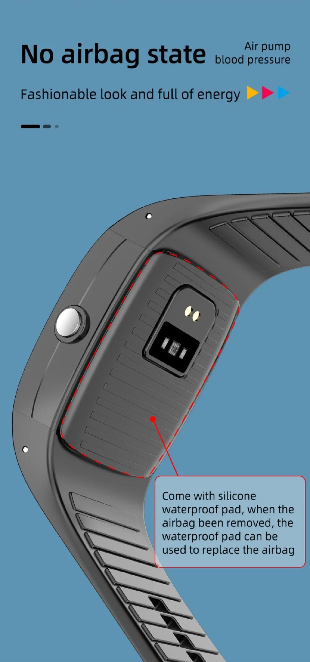 Oxigênio no sangue pressão arterial temperatura corporal monitor de freqüência cardíaca smartwatch masculino à prova dwaterproof água sono esporte saúde relógios inteligentes feminino