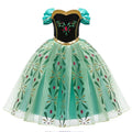 Crianças neve branca cinderela aurora anna elsa traje menina cosplay vestido crianças encanto mirabel pequena sereia roupas de halloween
