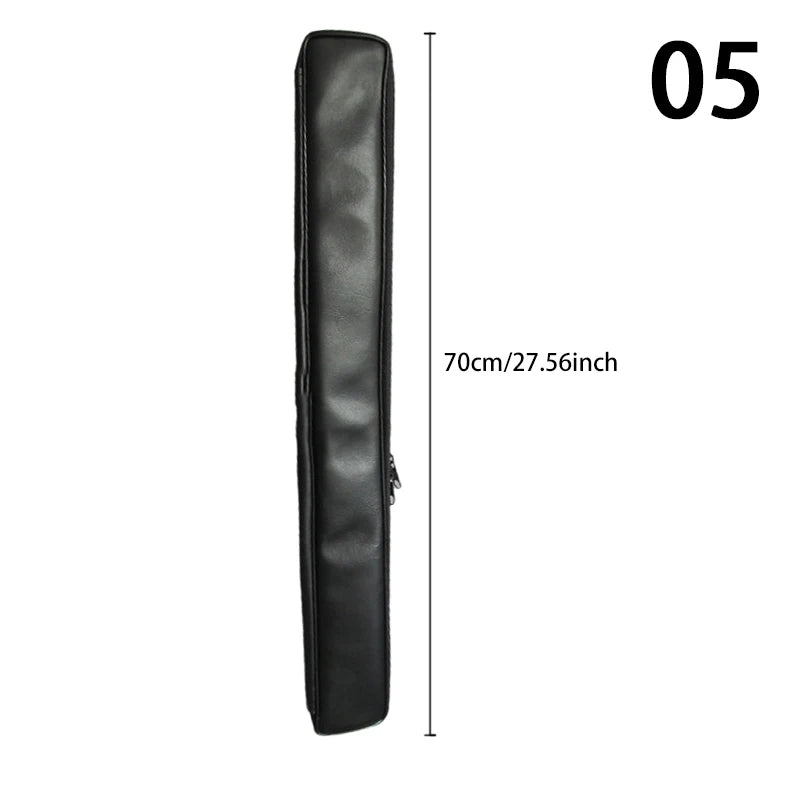 Saco de flauta portátil saco de armazenamento vertical universal engrossado couro à prova dwaterproof água caso de armazenamento saxofone instrumentos acessórios