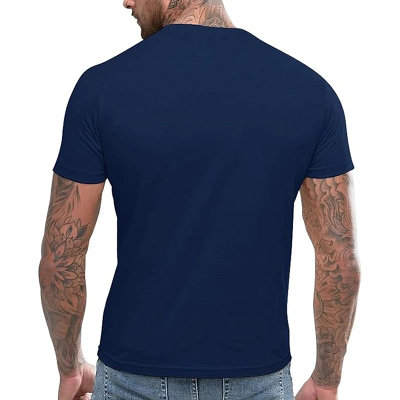 Moda verão masculina t camisa casual retalhos manga curta t camisa roupas masculinas tendência casual fino ajuste hip-hop topo t 5xl