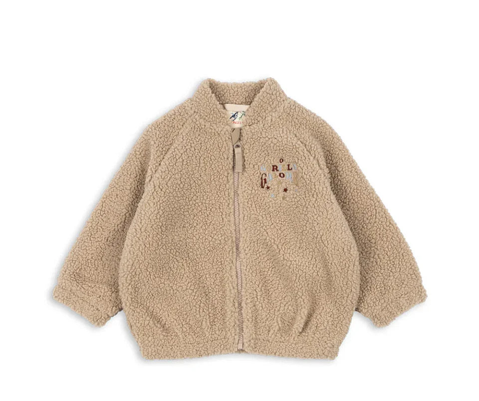 2024 inverno ks crianças algodão lã de cordeiro quente outerwear roupas meninas impressão casacos do bebê meninos mais jaquetas de lã crianças roupas