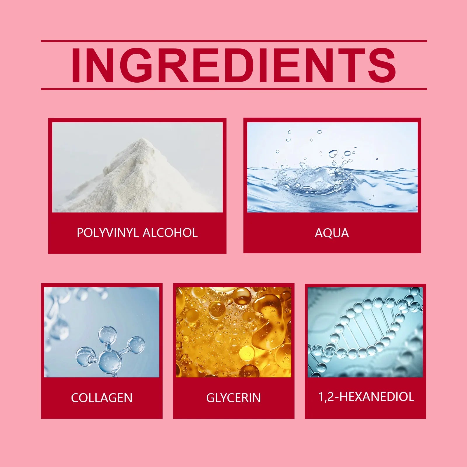 Ouhoe Máscara Peel Off de Colágeno com Pincel de Aplicação Anti Rugas Firmador Hidratante Fácil Descasque Todos os Tipos de Pele Não Irritante Limpo