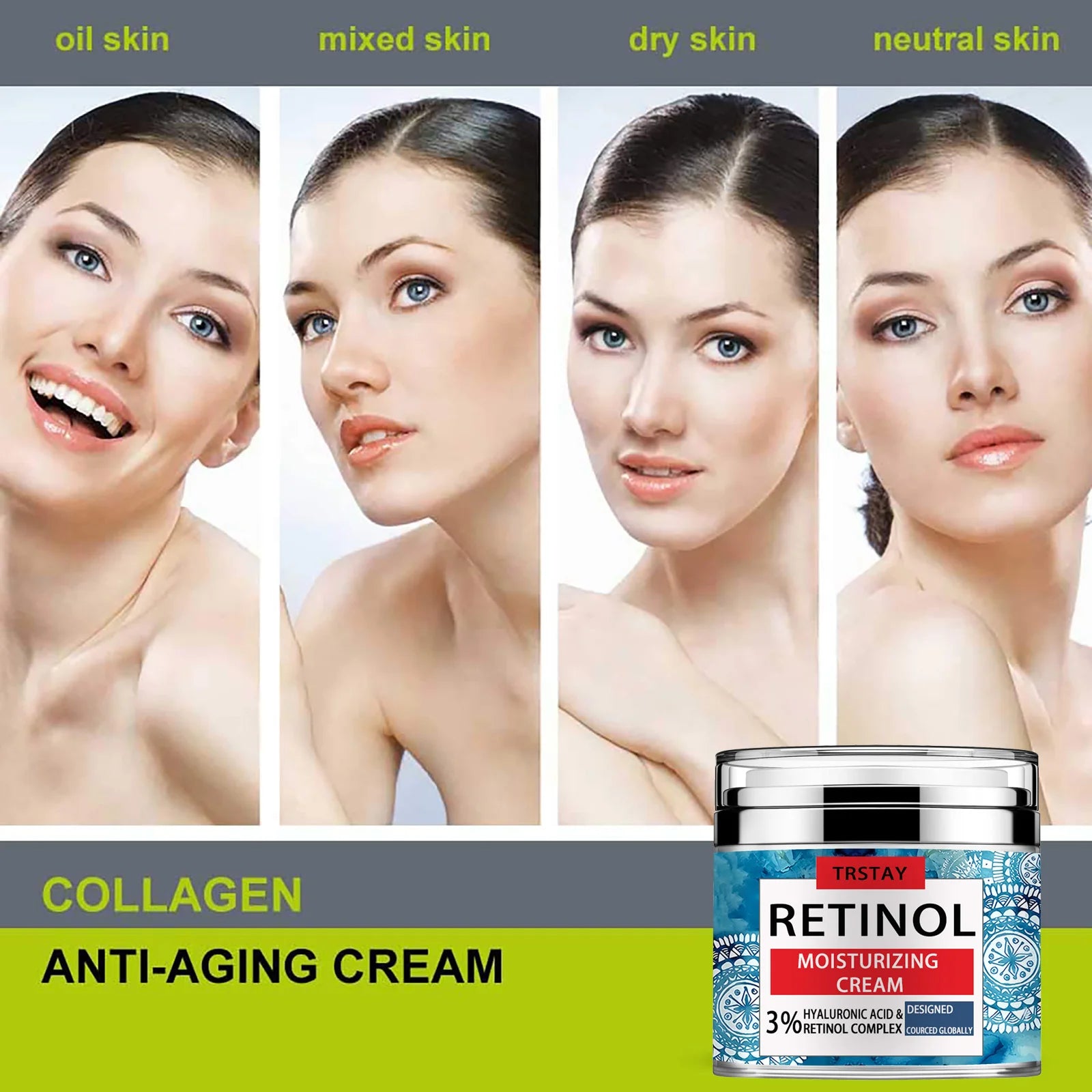 Japão Sakura Essence Cream, Sakura Tone Up Cream com Ácido Hialurônico,