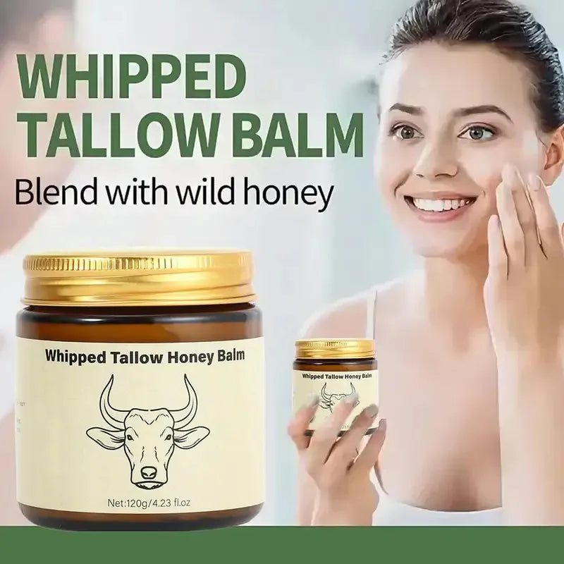 Creme Hidratante de Mel de Manfe Tallow - Hidratação Profunda Nutritivo Iluminador Reparação de Vermelhidão Minimizador de Poros para Mulheres Sensíveis Dr