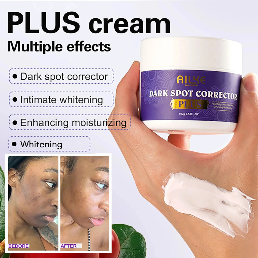 Soro anti-manchas pretas AILKE, essência iluminadora para uma tez uniforme e radiante, reduz sardas, pigmentação, 120 ml