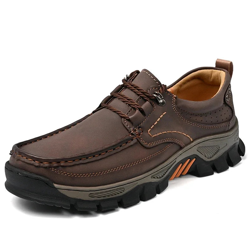 Nova chegada dos homens sapatos casuais feitos à mão mocassins de couro genuíno confortáveis sapatos de caminhada masculinos mocassins de qualidade tênis masculinos