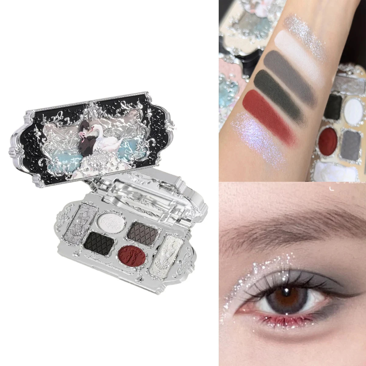 Flower Knows 2026 Bunny Garden Paleta de Sombras Temática de Coelhinho Coleção de Cosméticos Completa com Blush e Iluminador