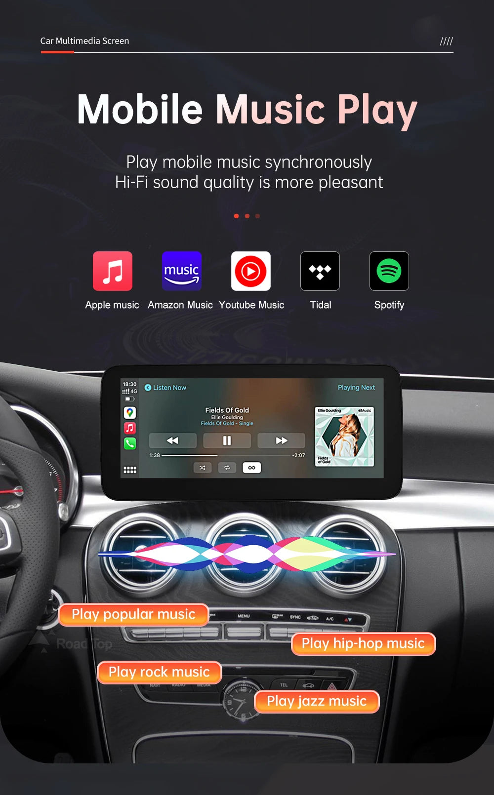 Tela multimídia linux sem fio carplay android auto para mercedes-benz w205 w176 glc a c v classe w447 cla gla 2015-2018 ntg5.0