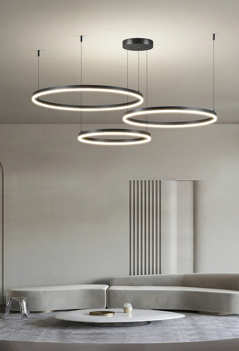 Decoração moderna para casa luzes led pingente luz lâmpadas para sala de estar lustres para sala de jantar pendurado luz iluminação interior
