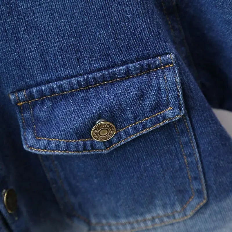Conjunto de roupas infantis de verão para bebês, meninos, camisa de manga de algodão + shorts jeans, 2 peças, roupas infantis de 1 2 3 4 5 6 7 anos