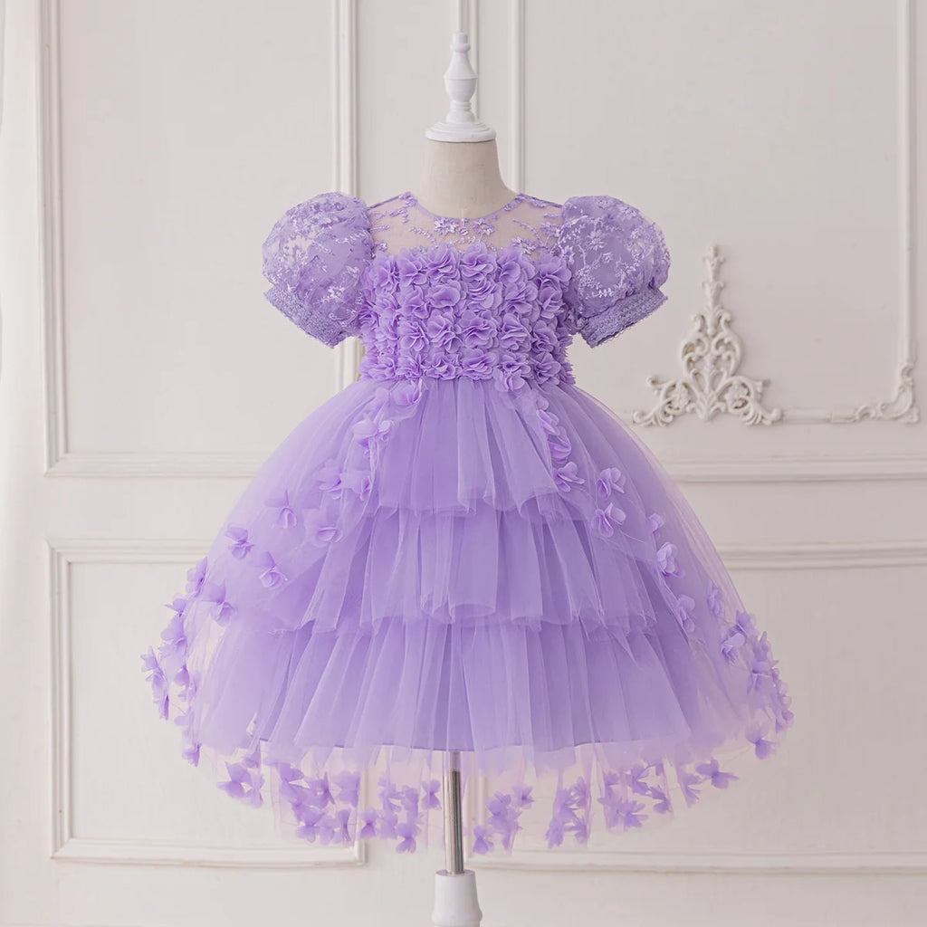 Crianças jovens meninas vestidos para festas piano concertos chiffon plissado vestidos de princesa vestidos de festa meninas vestidos de malha