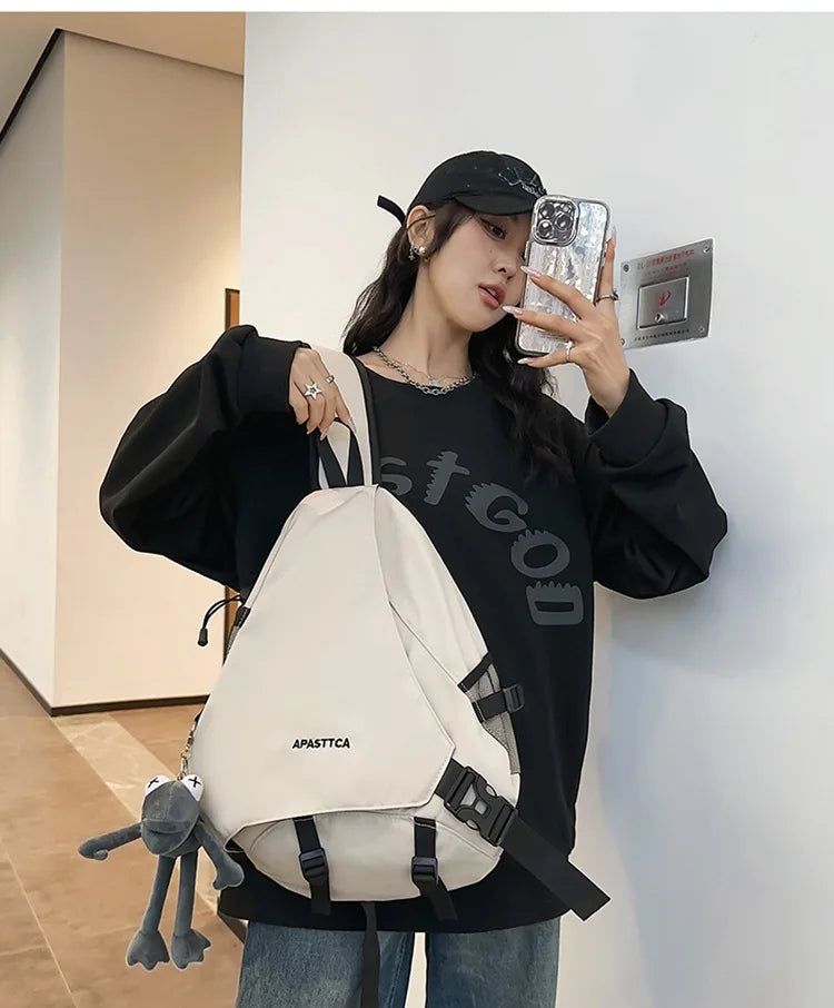 2025 novo saco de peito masculino crossbody saco multifuncional casual um ombro mochila grande capacidade sacos do mensageiro