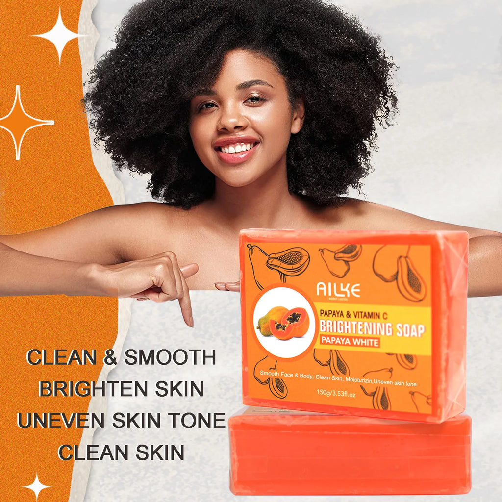 AILKE Glutationa 5 em 1 Kit de cuidados com a pele feminina, com loção corporal, soro, creme para remoção de manchas escuras, creme corporal, sabonete iluminador