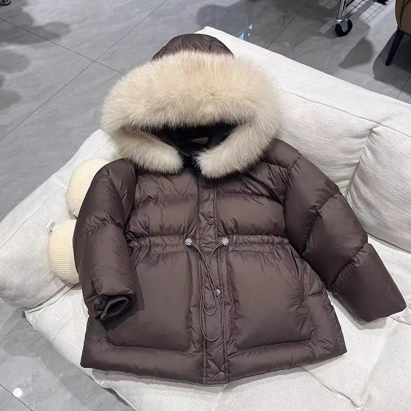 RAISE crianças meninas parkas engrossar quente crianças bebê meninas outerwear casaco 2-10 anos júnior meninas pele do falso com capuz jaquetas de inverno