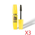 SHEDOES Rímel amarelo à prova d'água, alongamento, ondulação, volumizador, natural, de longa duração, à prova de manchas, cosméticos de maquiagem para os olhos