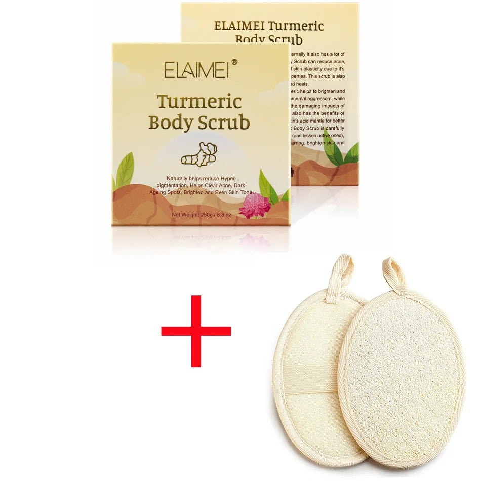 Matcha e sal do Himalaia e açafrão corporal, clareamento, anti-oxidação, reduz a acne, espinhas, iluminar o tom da pele