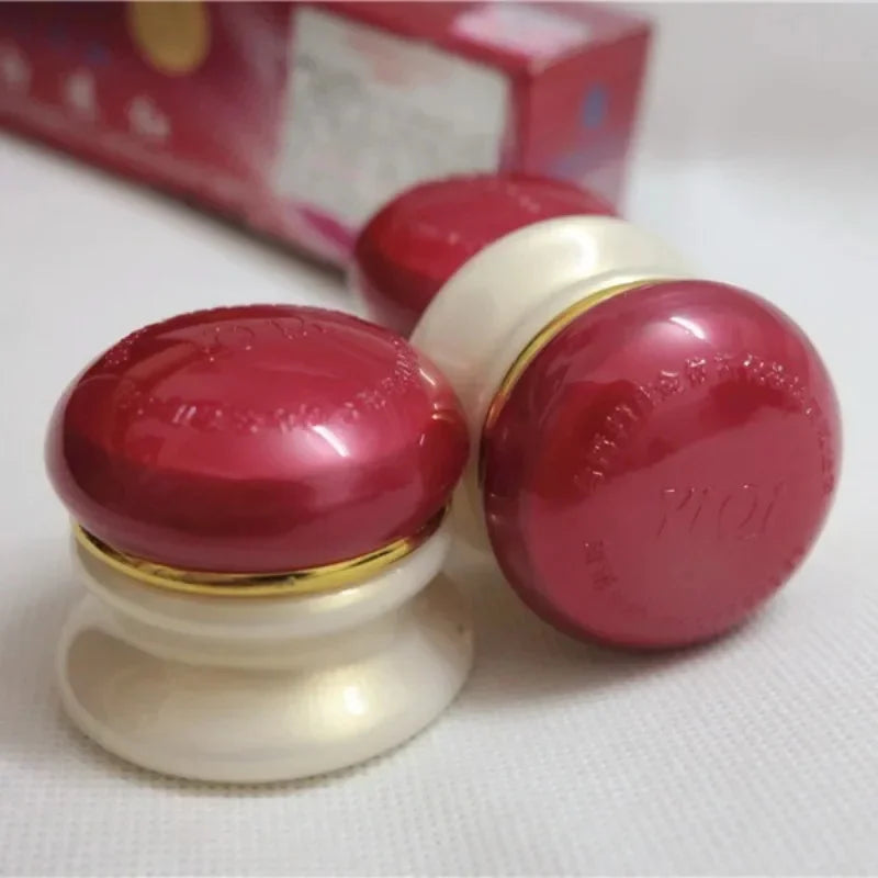 Yiqi Beauty - Conjunto de Coberturas Vermelhas Clareadoras para Mulheres, Creme ABC Hidratante, Bai Li Tou Hong, Eficaz por 7 Dias
