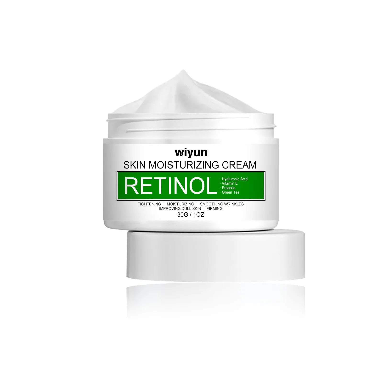 Retinol hidratante creme facial, iluminar, melanina, maçante Poro, encolhendo, hidratante, suave, escuro S-Pot removedor, loção