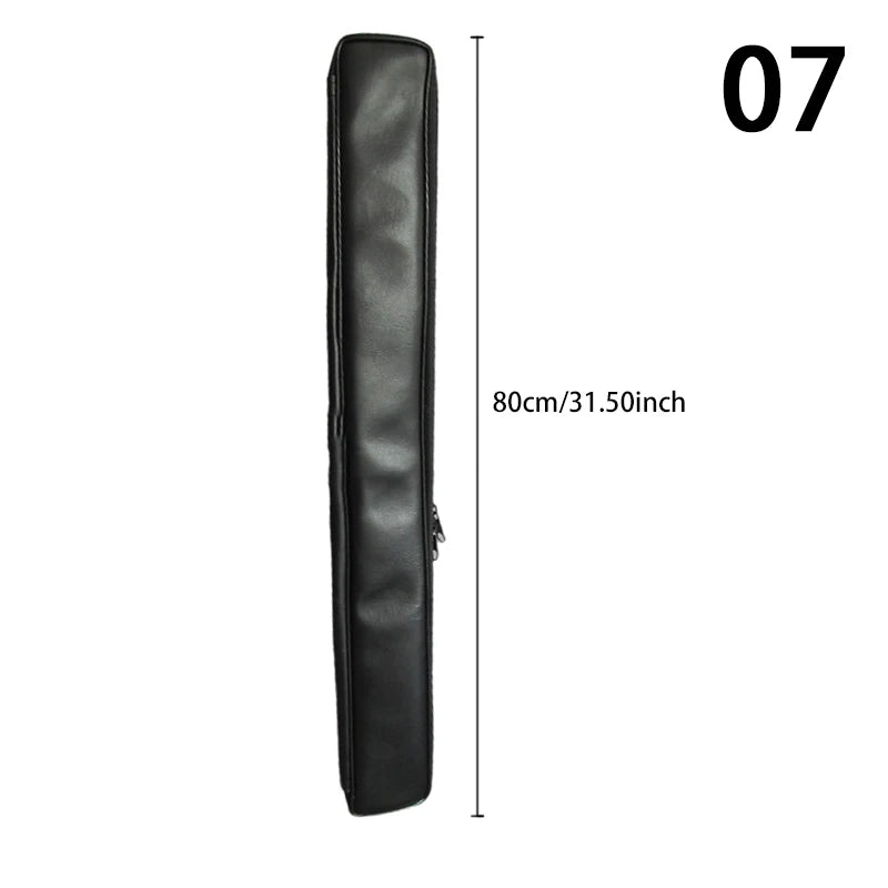 Saco de flauta portátil saco de armazenamento vertical universal engrossado couro à prova dwaterproof água caso de armazenamento saxofone instrumentos acessórios