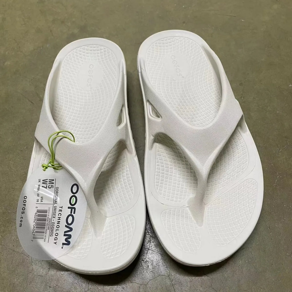 Oofos-sandálias originais para homens e mulheres, chinelos, fundo macio, interior, slides domésticos, sapatos de praia