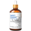 Óleos Essenciais de Laranja Doce HIQILI, Natureza 100% Pura, Aromaterapia, Difusor, Umidificador, Massagem, Ar Fresco, Vela, 100ml