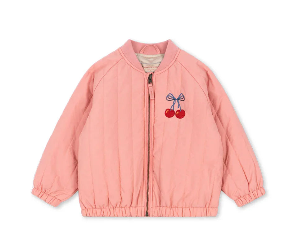 Novo 2025 ks meninas dos desenhos animados algodão velo casacos de inverno da criança meninos jaqueta de lã de cordeiro crianças casaco bordado crianças outwear roupas