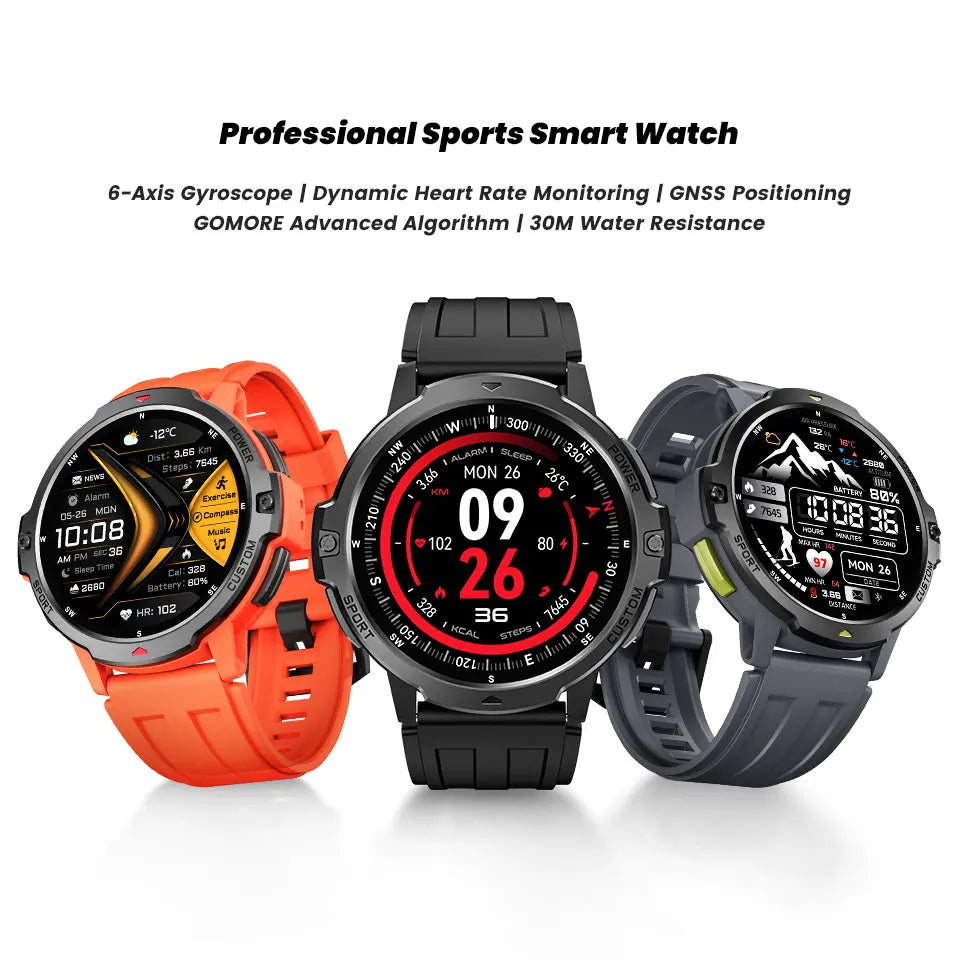 Novo original militar gps smartwatch relógio de fitness 3atm à prova dwaterproof água esportes relógios inteligentes para homem mulher luxo 2026 android