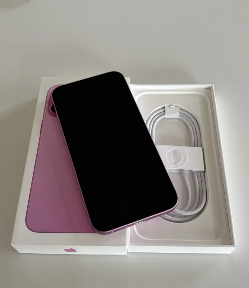 Original iphone 16 plus 16plus 128gb/256gb/512gb rom 8gb ram sim fress 5g celular pacote oficial parece novo