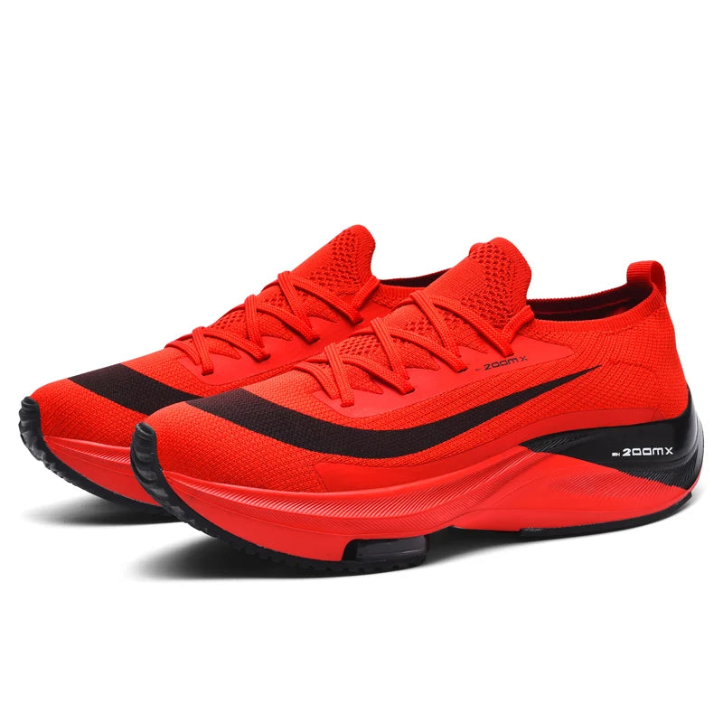 Novo 2025 profissional placa tênis de corrida maratona ultra leve esportes amortecedor sapatos masculinos e femininos