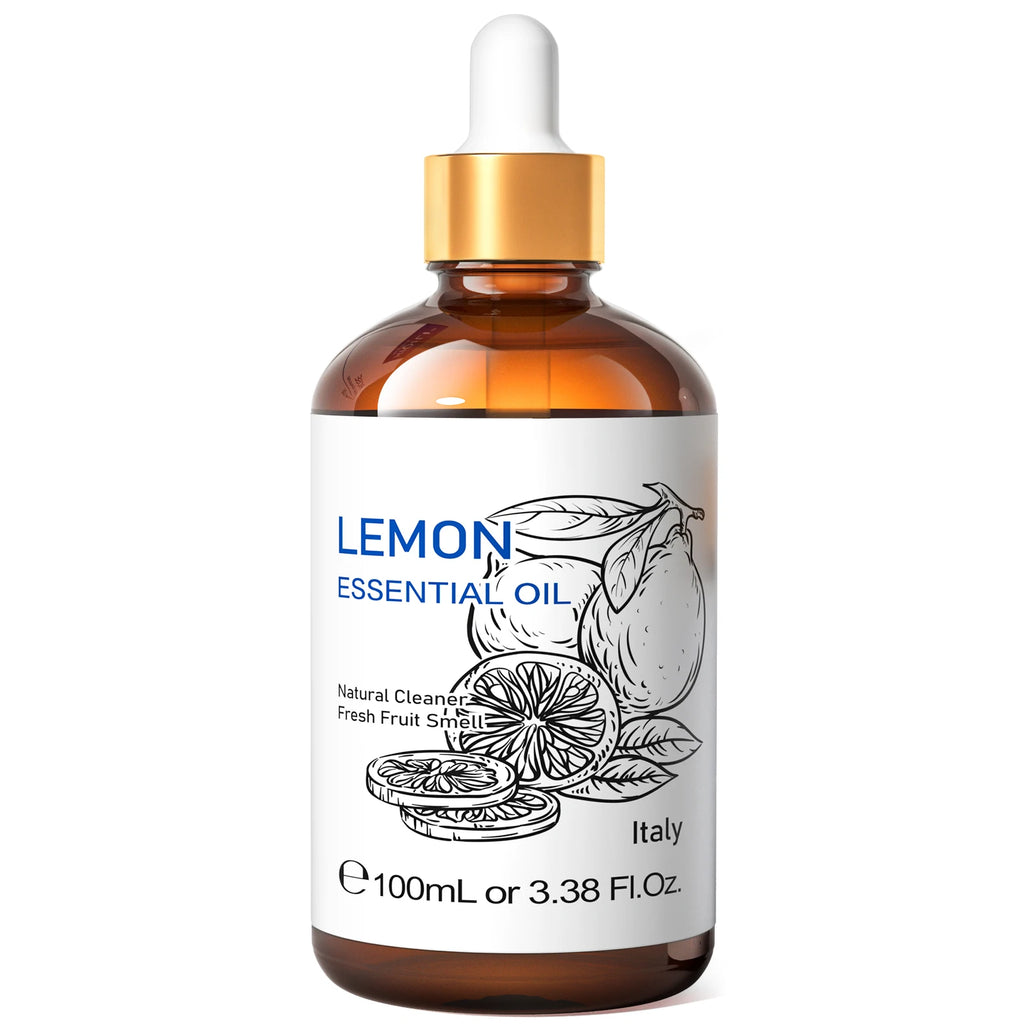 Óleos Essenciais de Laranja Doce HIQILI, Natureza 100% Pura, Aromaterapia, Difusor, Umidificador, Massagem, Ar Fresco, Vela, 100ml