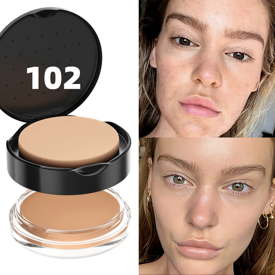 Base corretiva de alta cobertura, 9 cores, 1 peça, anti-círculo escuro, sardas, longa duração, à prova d'água, creme bb, base de maquiagem facial