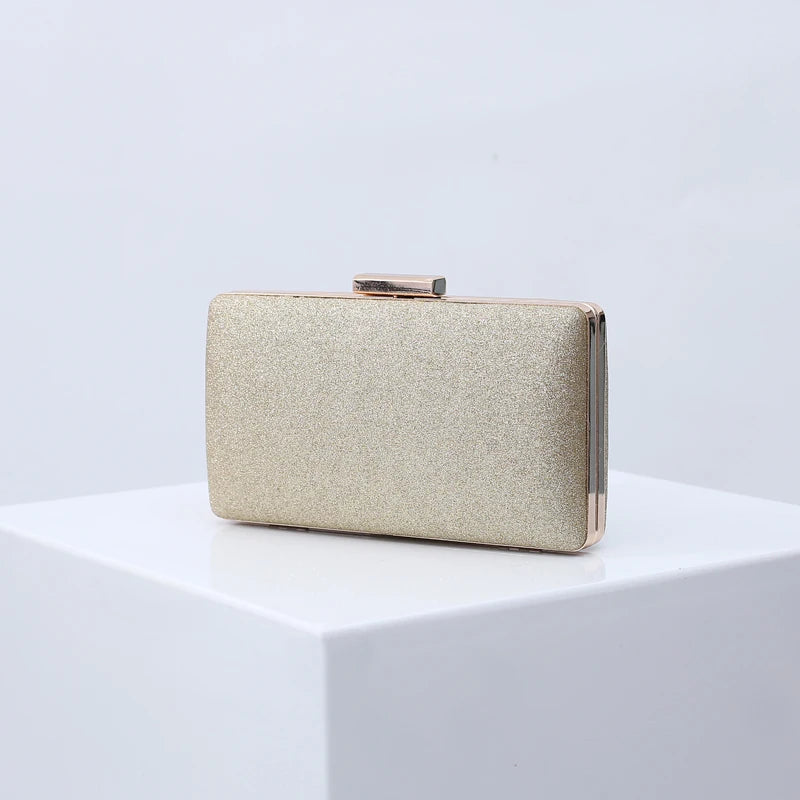 Lantejoula cristal dia embreagem para senhoras, bolsa de noite feminina, bolsa de casamento, banquete de festa, preto ouro prata, novo