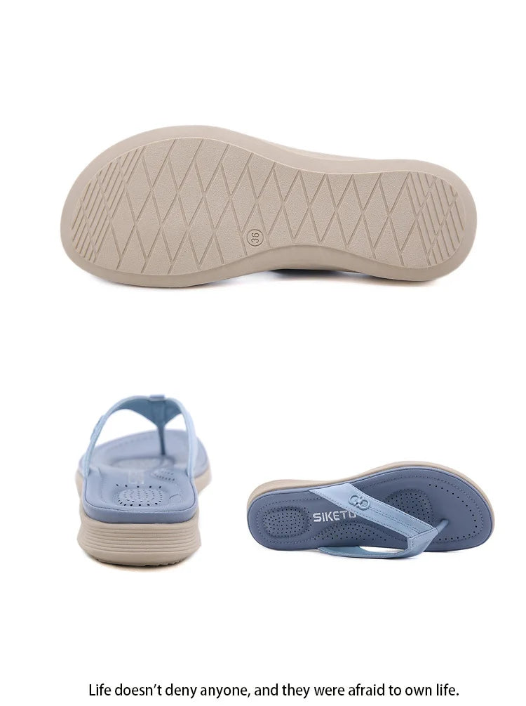 Dropshipping atacado preço das mulheres flip-flops tamanho grande sola macia chinelos personalizados para as mulheres sandale femme eté 2023 luxe