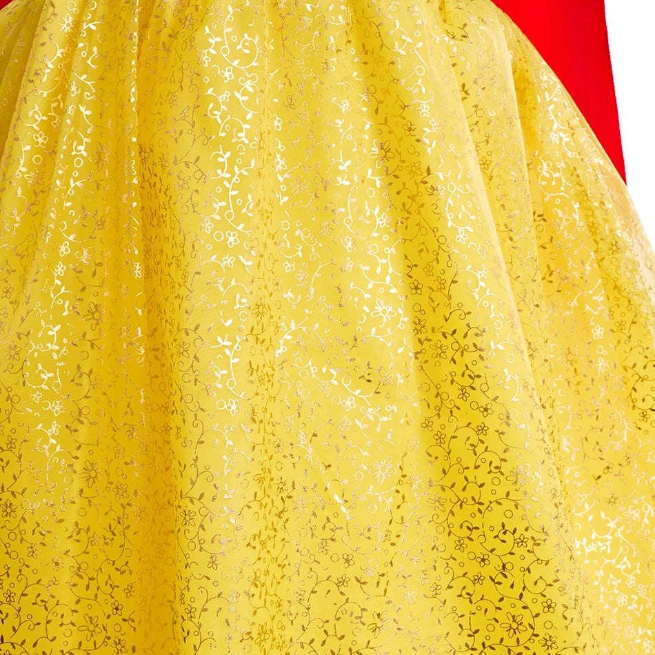 Crianças neve branca cinderela aurora anna elsa traje menina cosplay vestido crianças encanto mirabel pequena sereia roupas de halloween