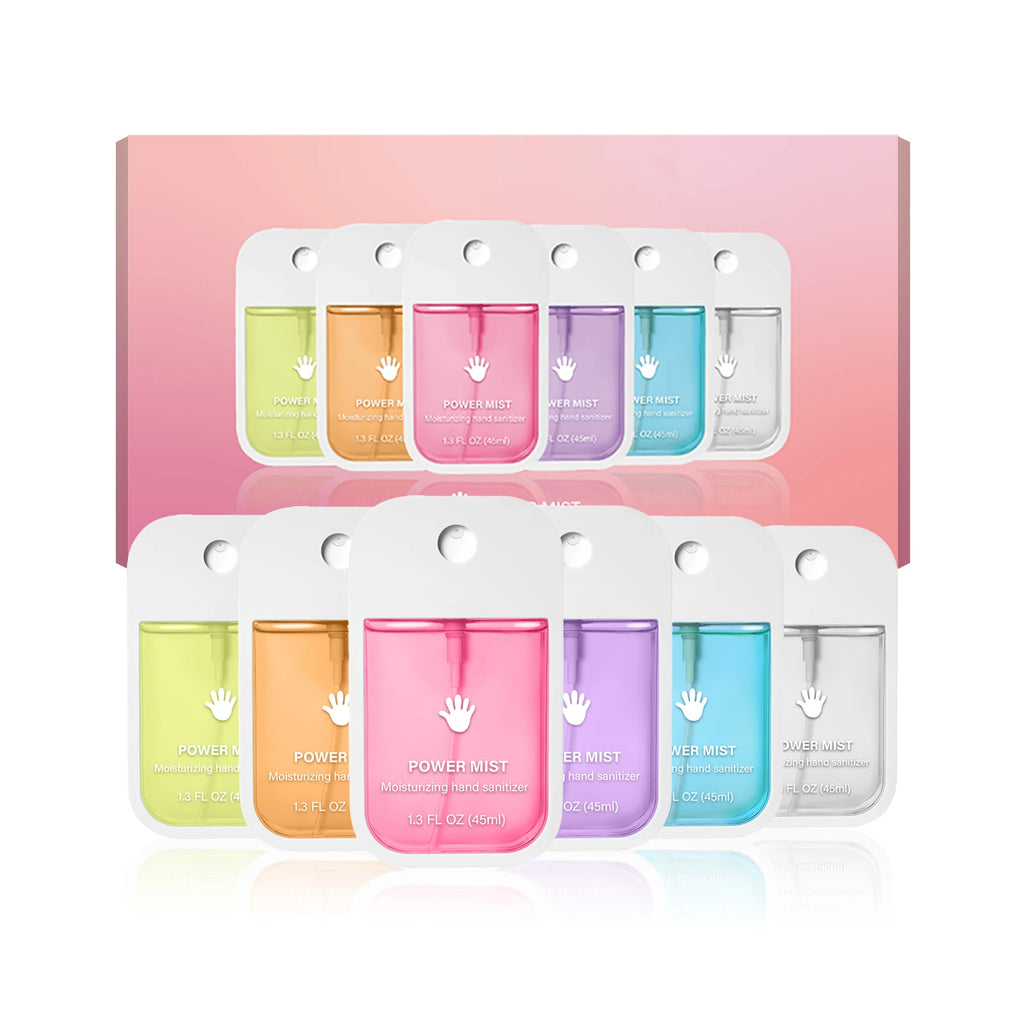 Spray Poderoso Portátil Seguro e Confiável para Limpeza das Mãos Spray Hidratante para Lavagem das Mãos Spray Desinfetante Nutritivo 45/38ml