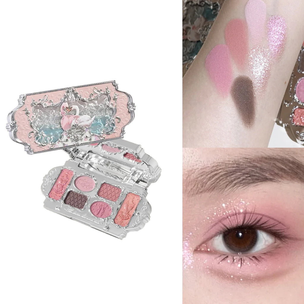 Flower Knows 2026 Bunny Garden Paleta de Sombras Temática de Coelhinho Coleção de Cosméticos Completa com Blush e Iluminador