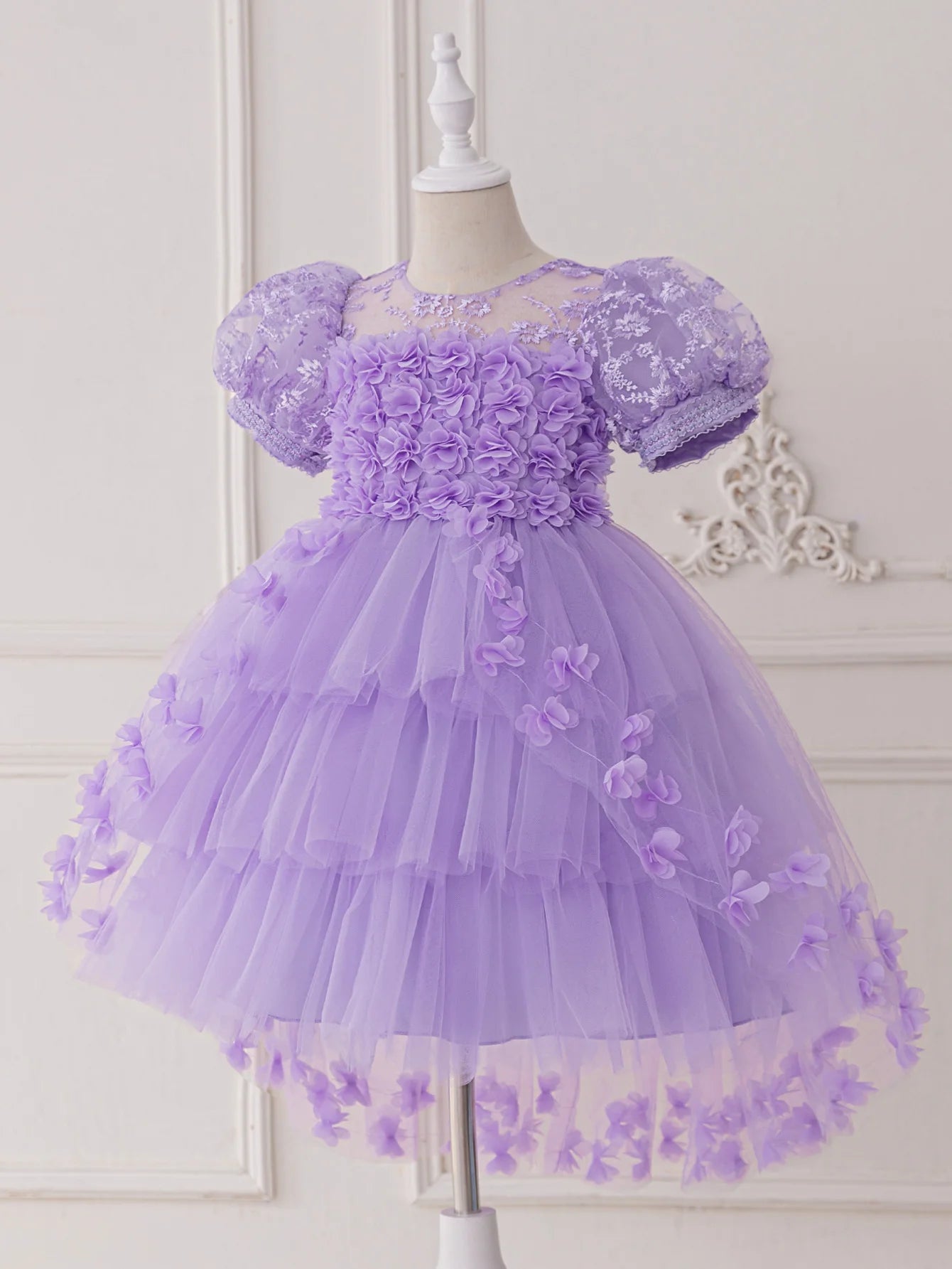 Crianças jovens meninas vestidos para festas piano concertos chiffon plissado vestidos de princesa vestidos de festa meninas vestidos de malha