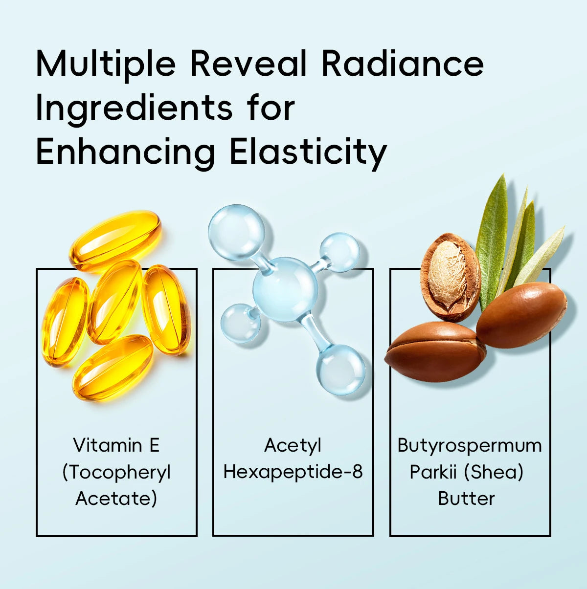 QUIYUM 8X H2O AquaVitalize Skincare Set 5PCS Kit de hidratação profunda Rugas Suavização Tratamento de aperto Conjunto de presente