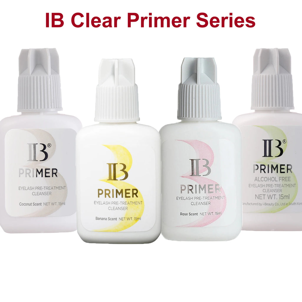 I Beauty-Eyelash Extension Glue Primer Series, Banana, Coco, Perfume de Rosa, Sem Álcool, IB, Cleanser Clear Eyelash, Maquiagem