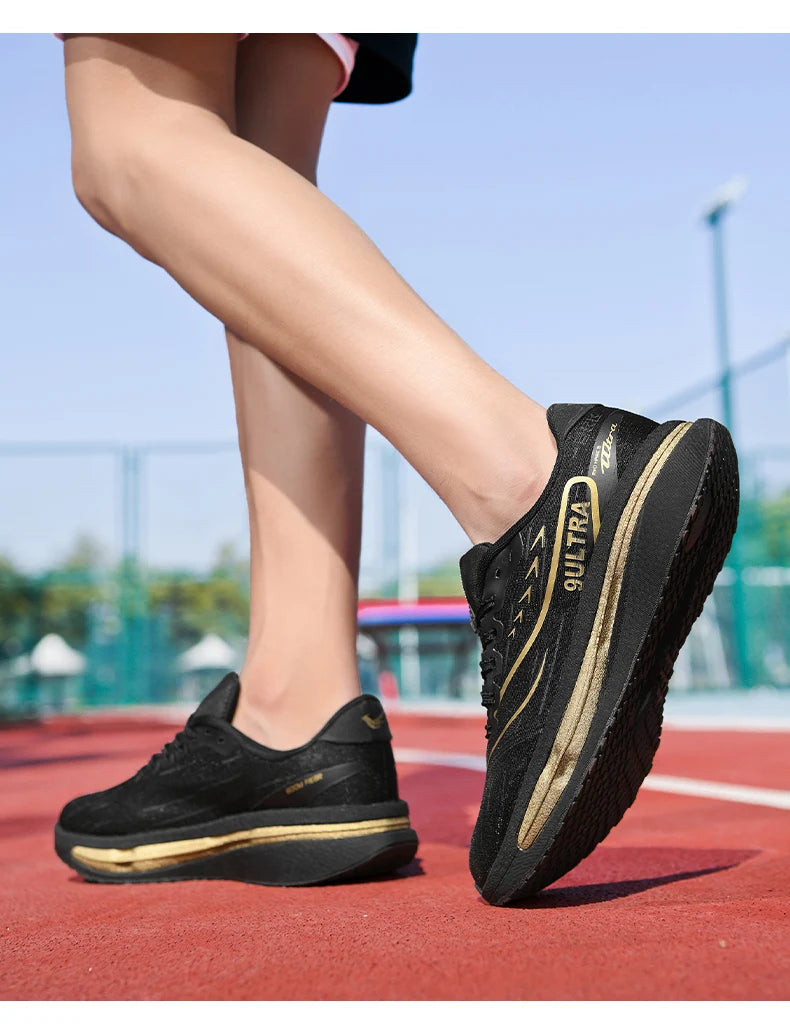 NOVO Tênis de Corrida com Placa de Carbono Especializado para Maratona Masculino e Feminino, Respirável, Ultraleve, Confortável, Esportivo e Casual