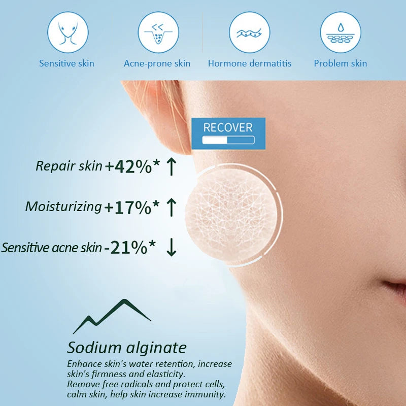 Máscara facial de gelatina em pó para tratamentos faciais, suprimentos para esteticistas, beleza profissional, cuidados com a pele, atacado, máscara em massa