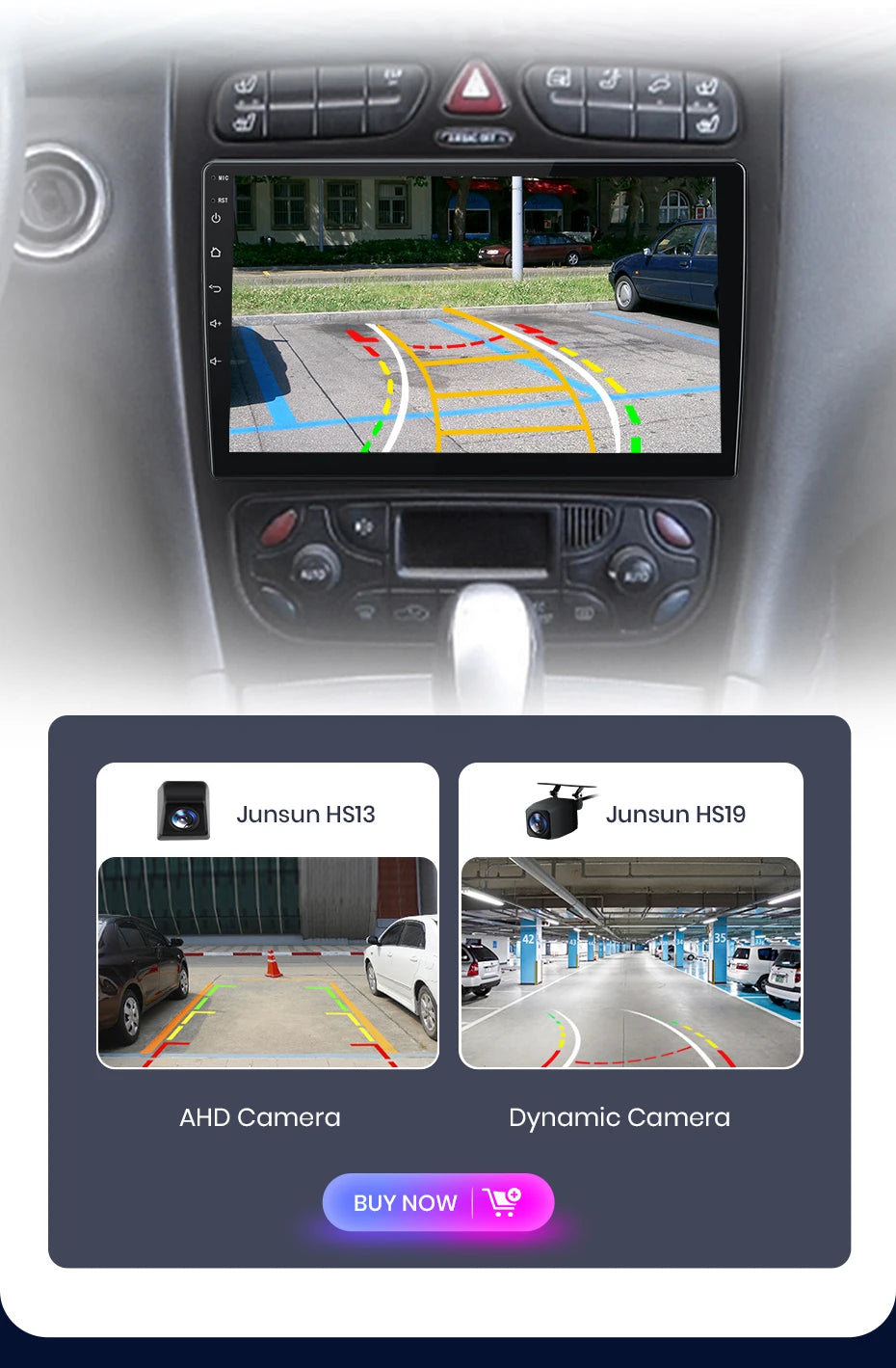 Junsun carplay android auto rádio do carro para mercedes benz classe c w203 c200 c320 c350 clk w209 2000-2005 multimídia inteligente 4g